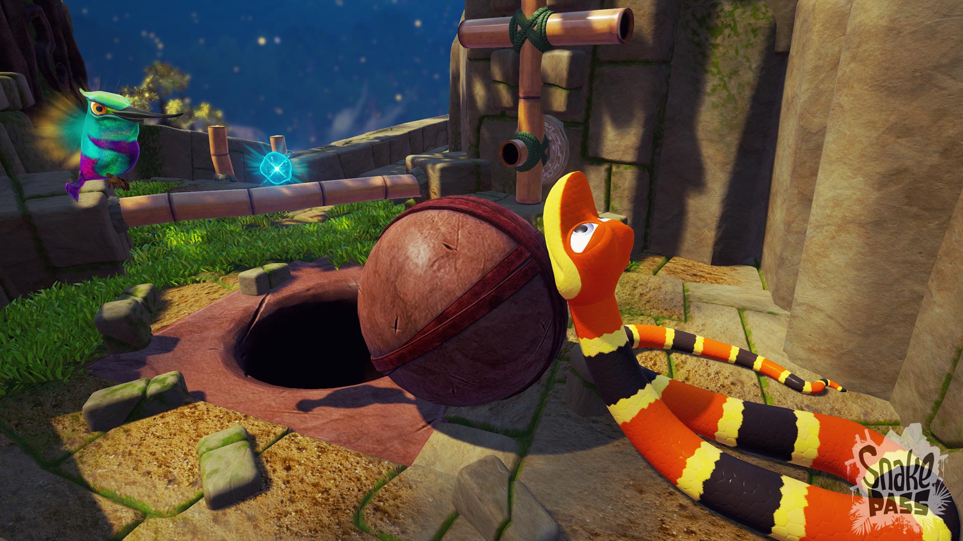 Jogo Snake Pass Alta definição padrão impresso quarto sala de