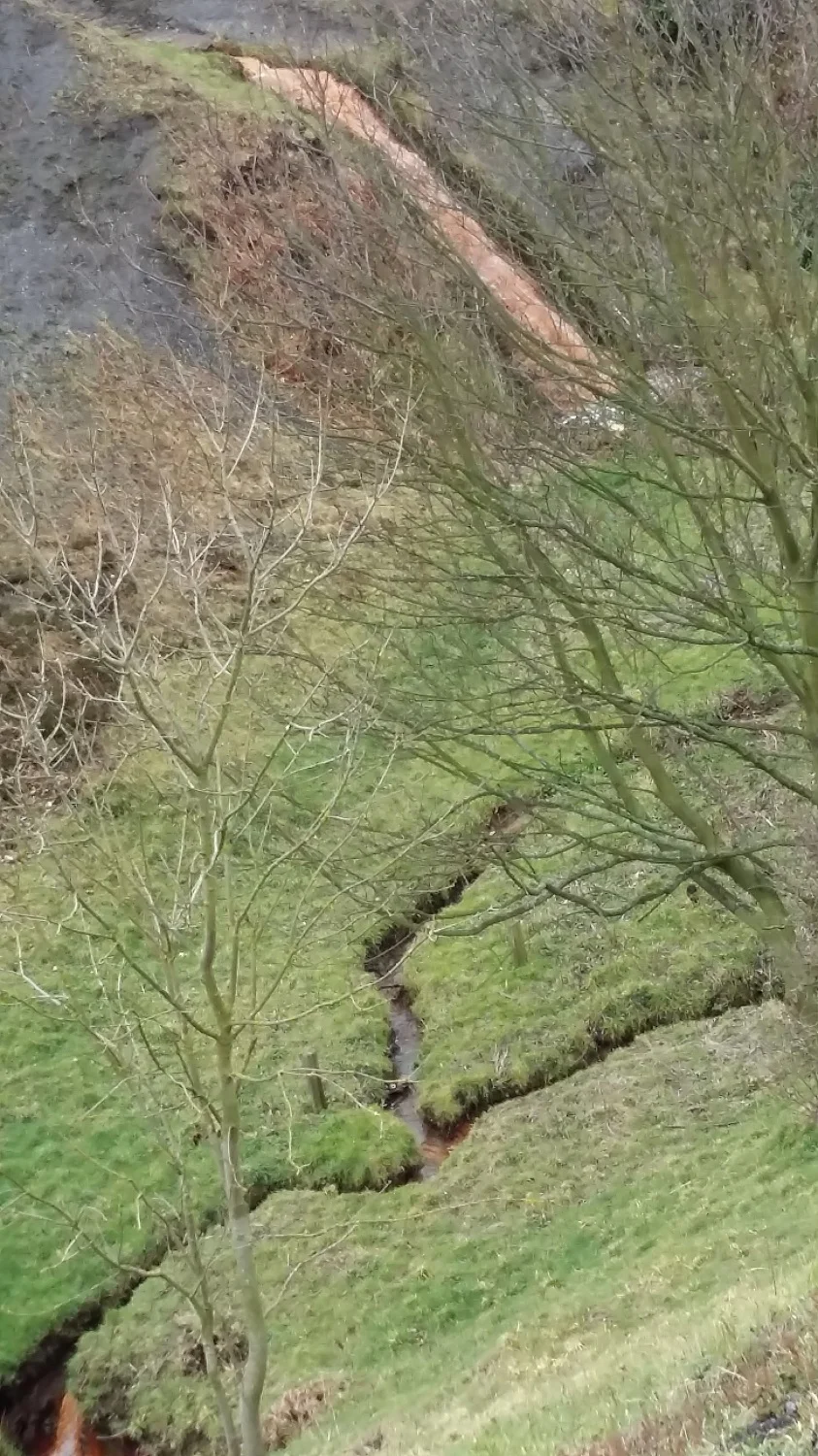 mining above a valley