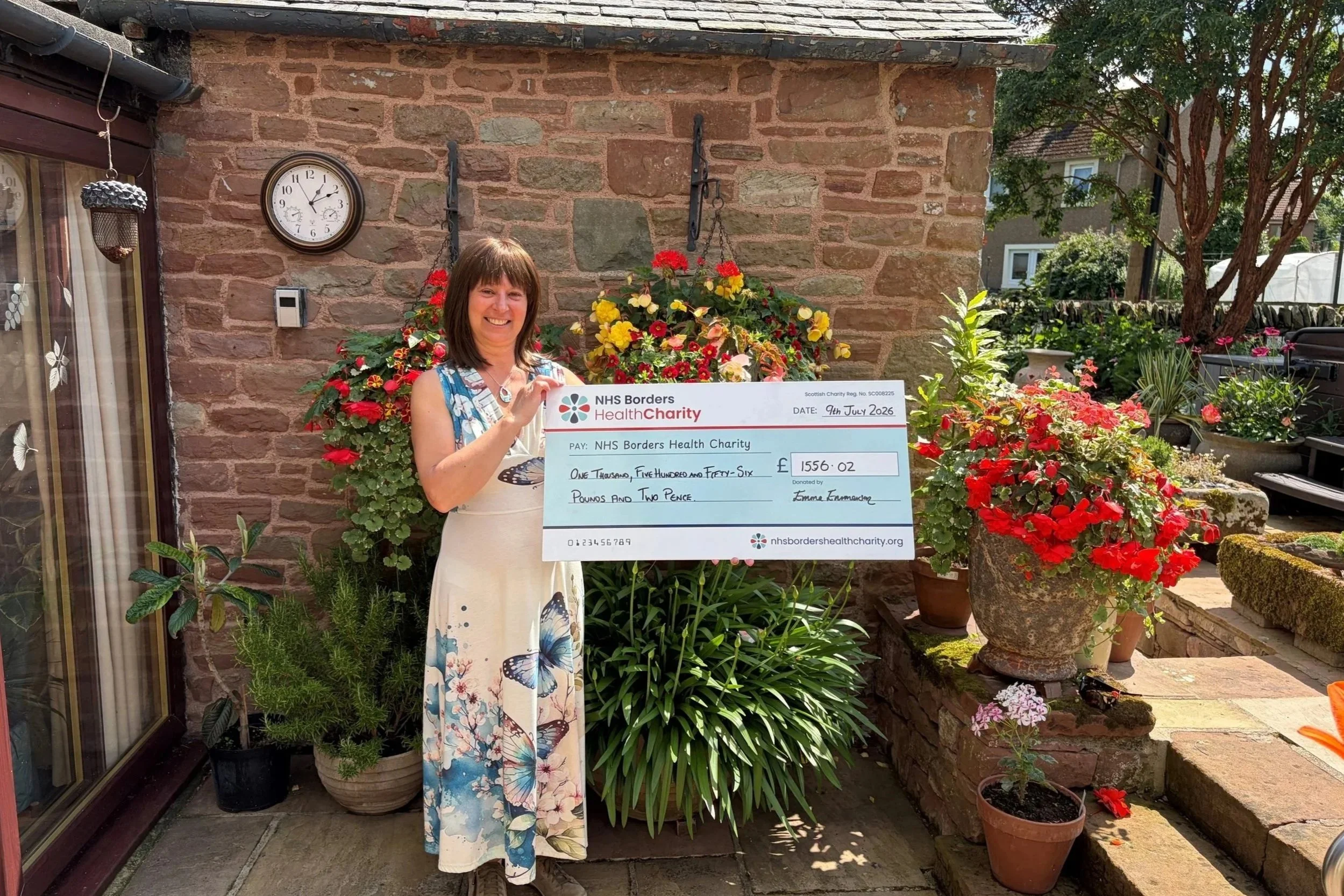 Open Garden Raises Over £1,500 for Borders Cancer Services