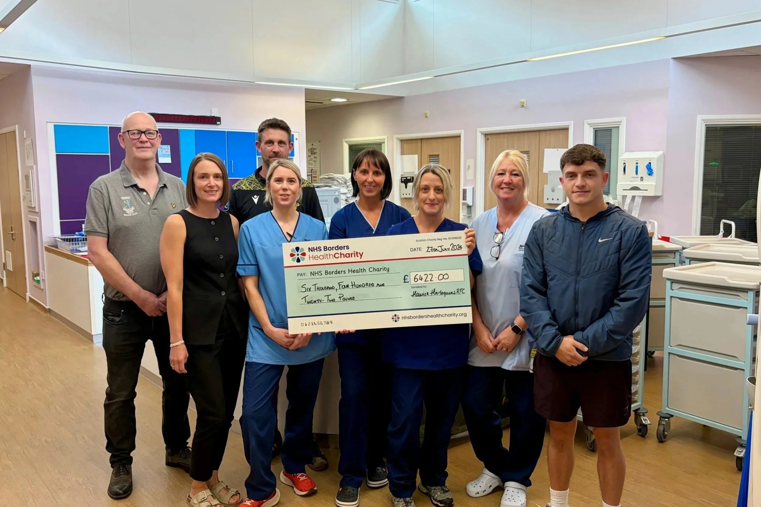 Hawick Community Raises Over £6,400 in Memory of Phil Nichol