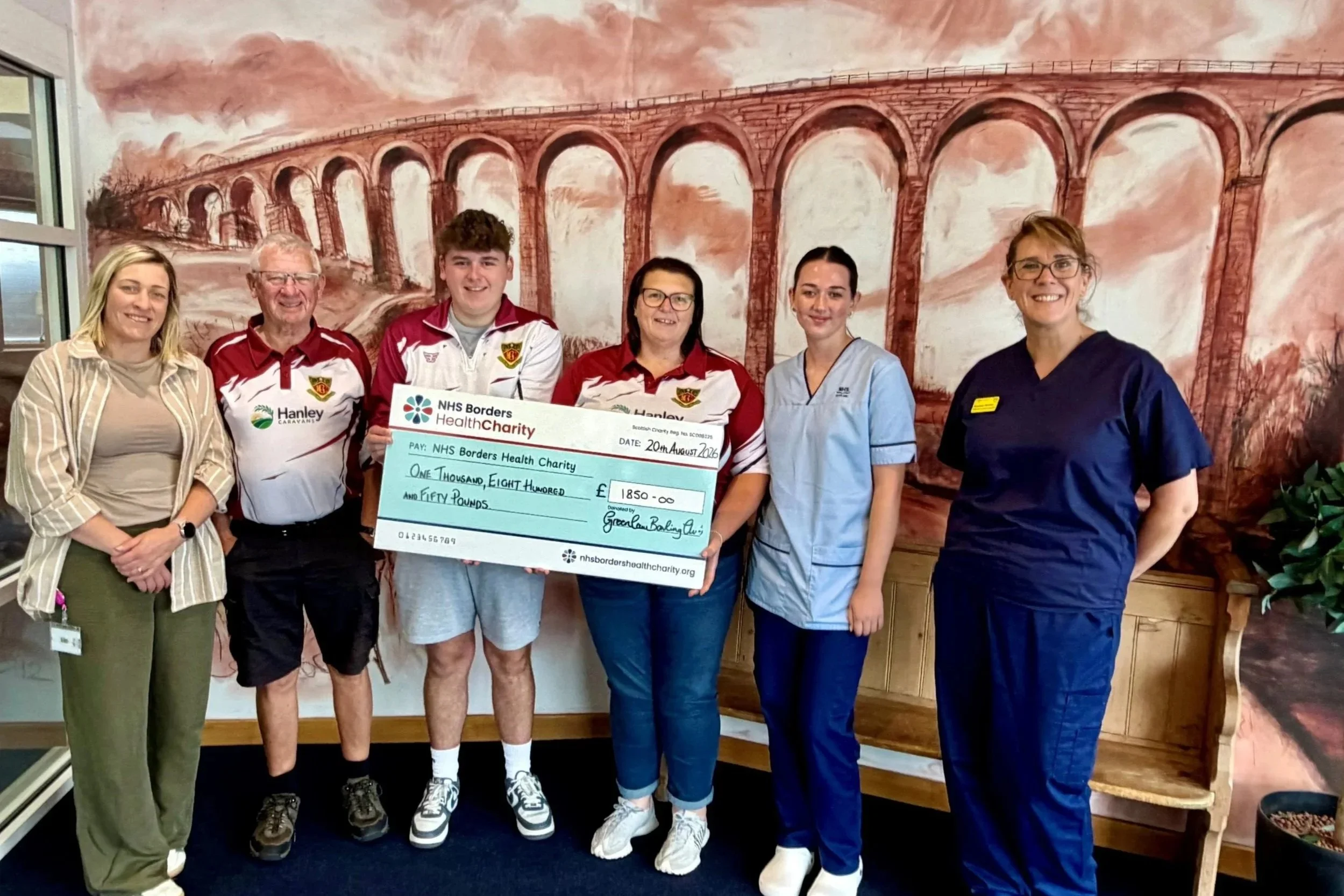 Greenlaw Bowling Club Goes the Distance for Palliative Care