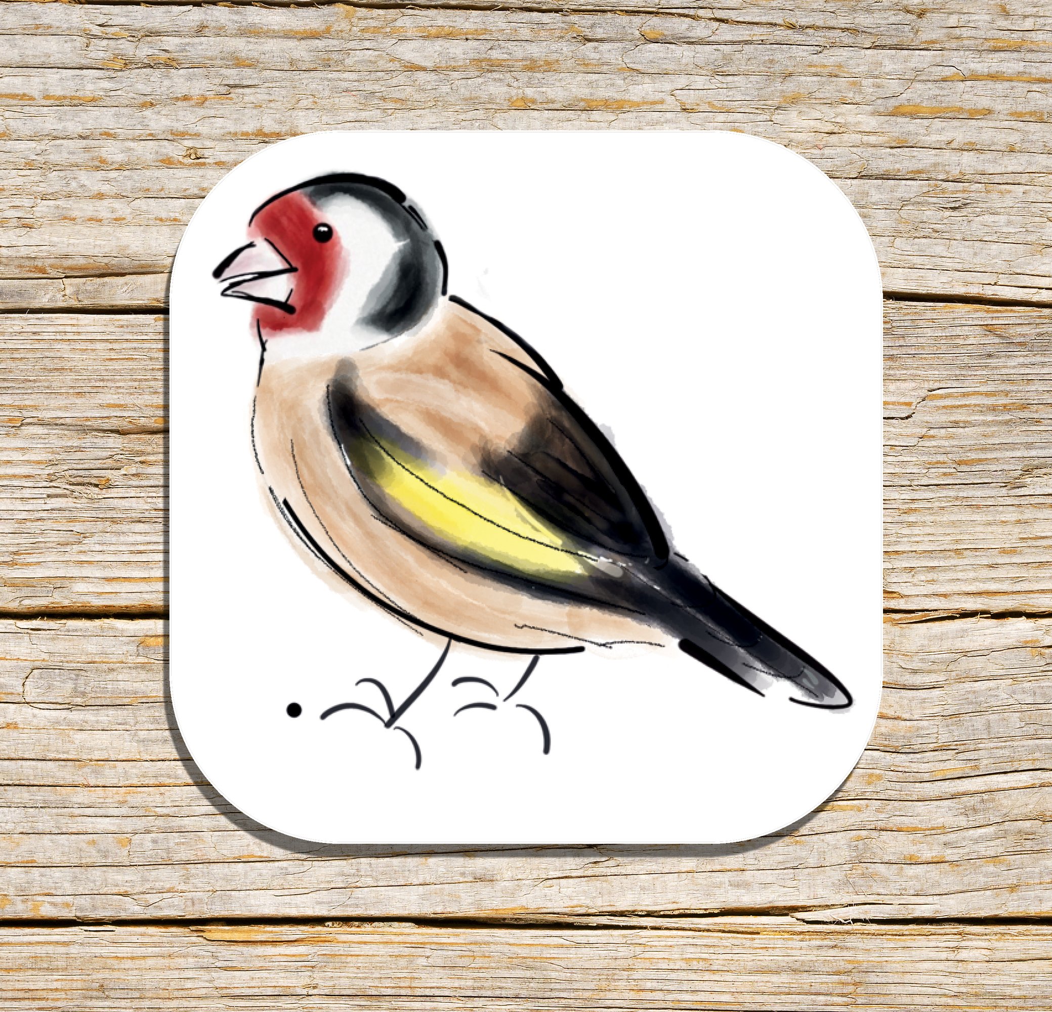 Goldfinch Bird Coaster