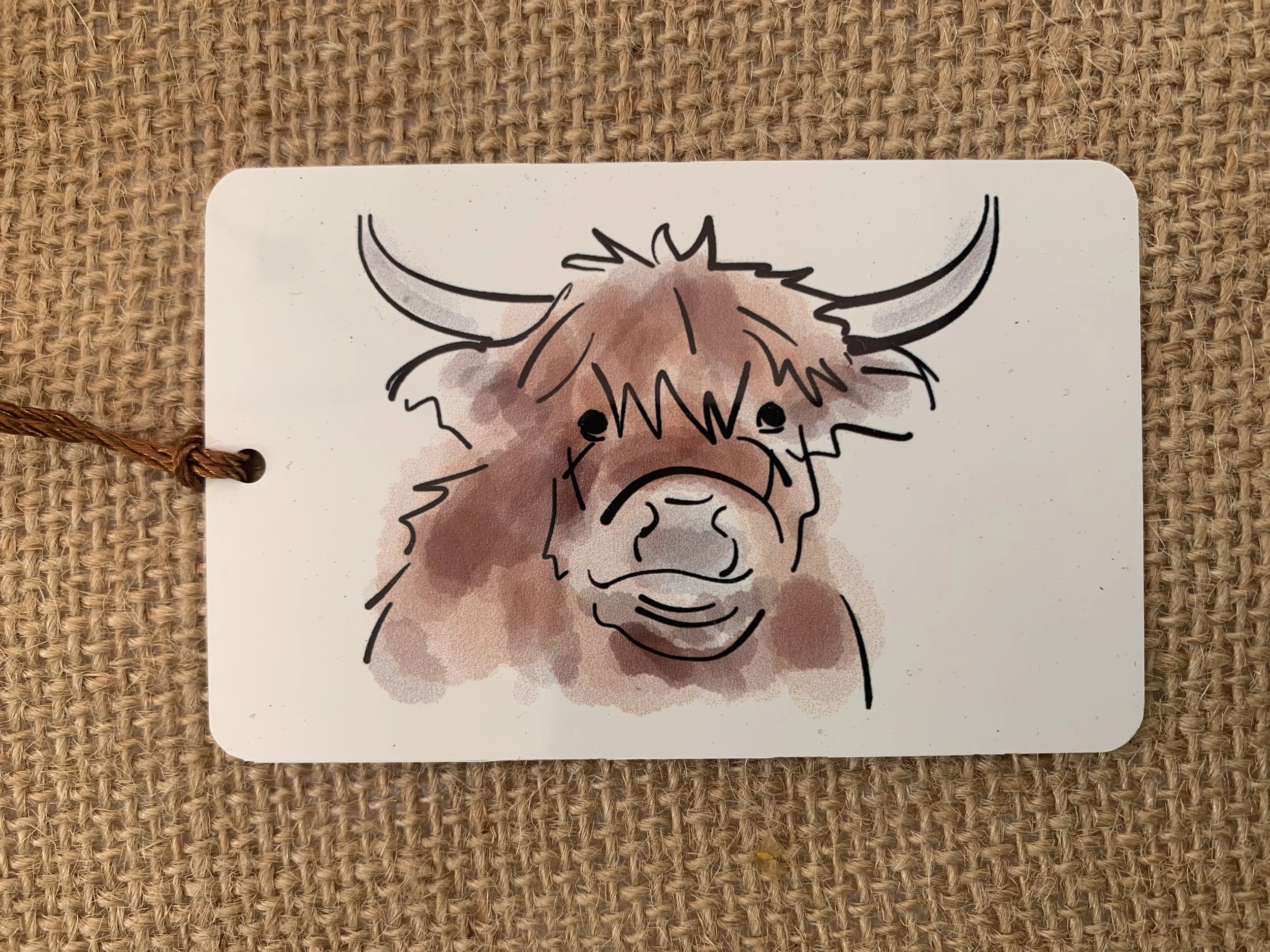 Bookmark - Huggable Highland