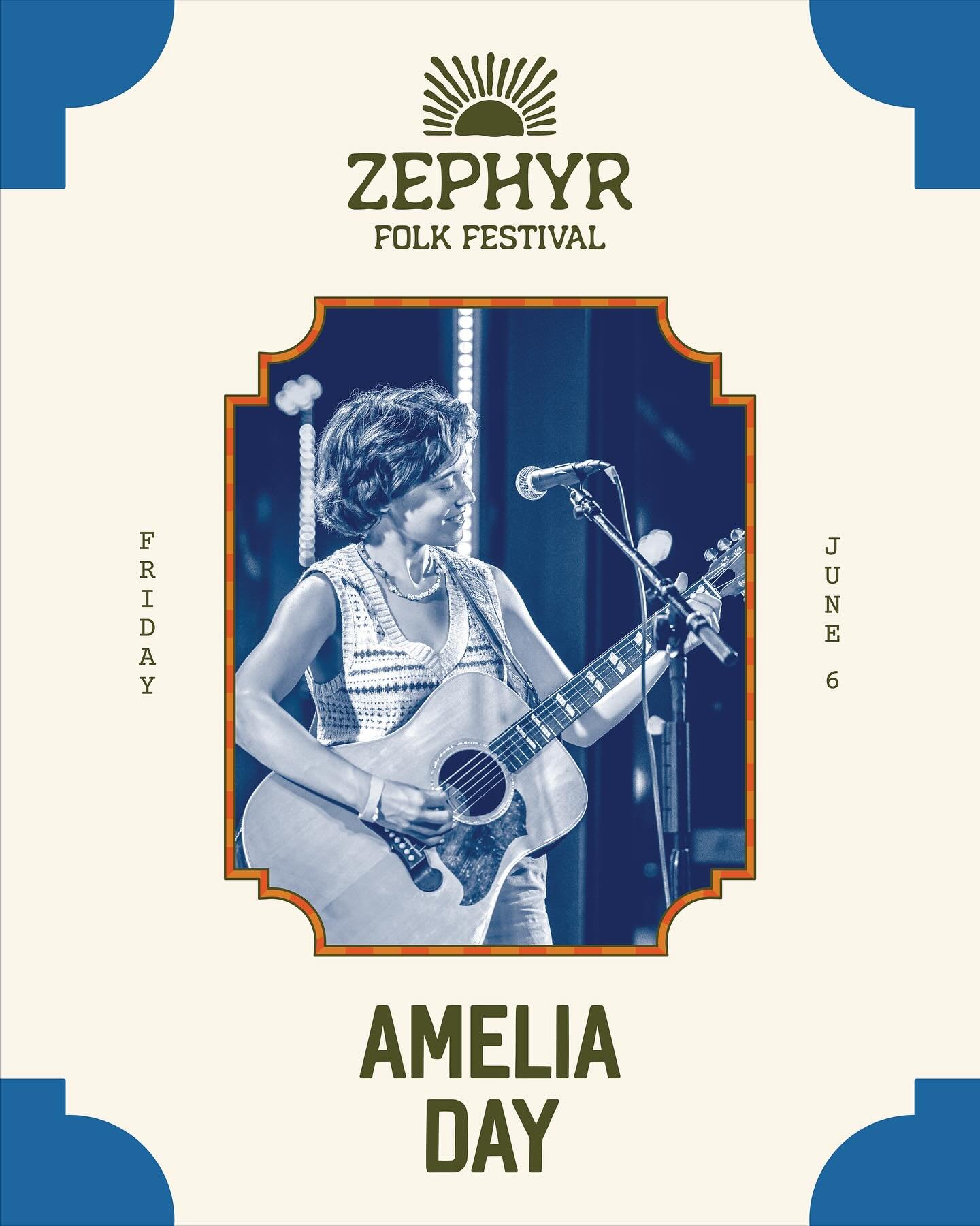 🌼ARTIST SPOTLIGHT🌼

☀️Amelia Day | Friday, June 6th☀️

Amelia Day is a folk rock powerhouse entering the conversation with mainstays like Brandi Carlile, Hozier, and Florence &amp; The Machine. Underscoring her carefree melodies with gritty, confes
