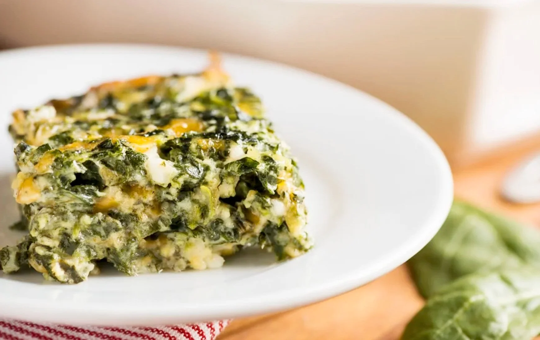 Crustless Spanakopita