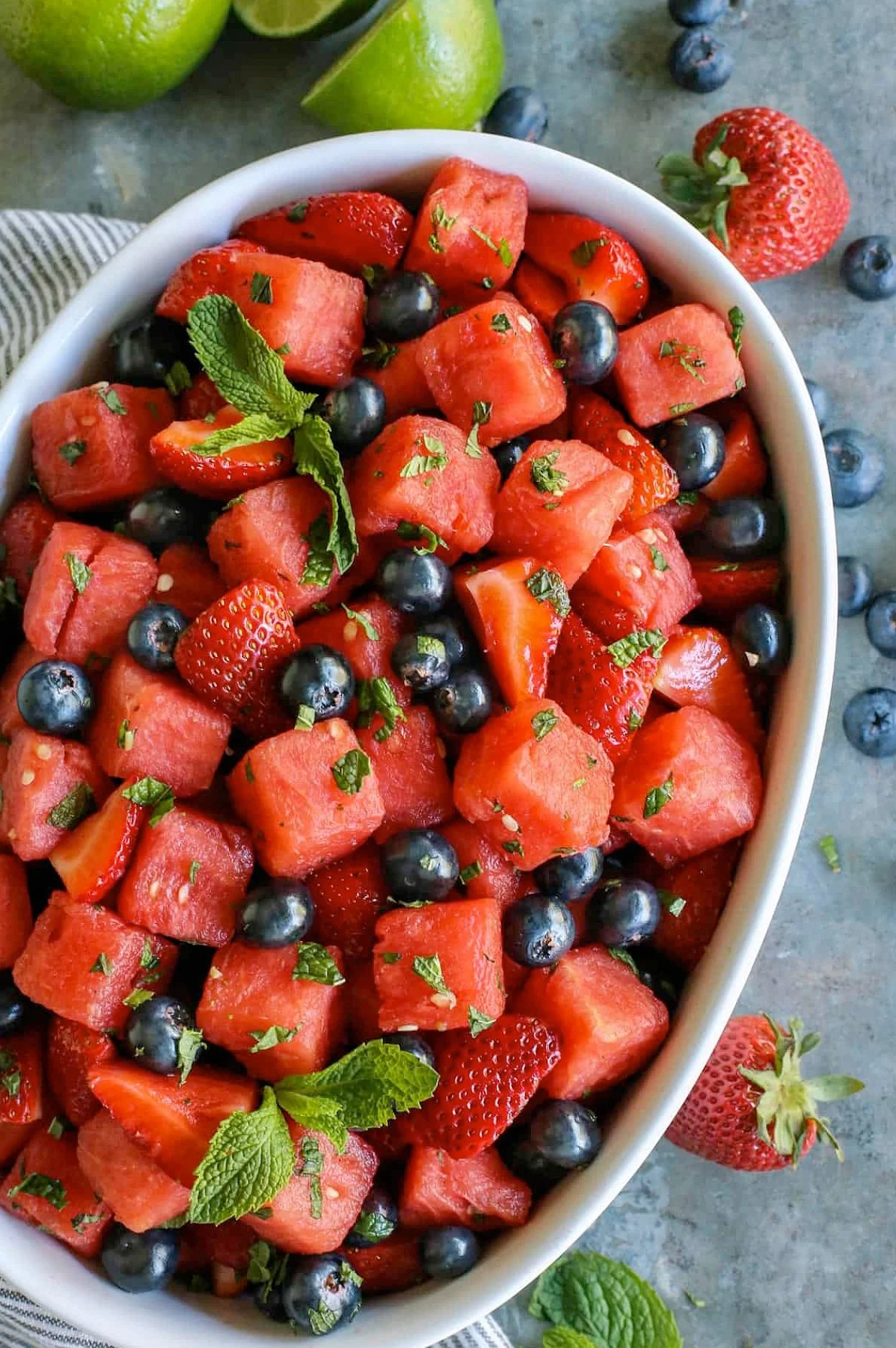 Mojito Fruit Salad