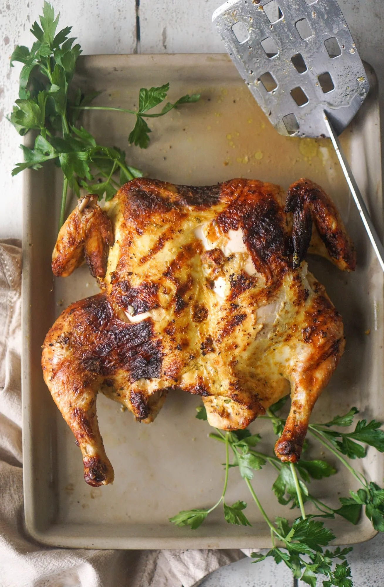 Grilled Whole Chicken