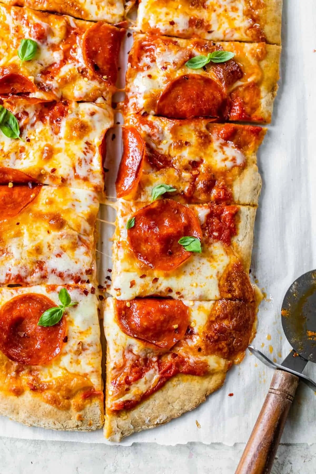 White Whole Wheat Pizza Dough (Double Batch)