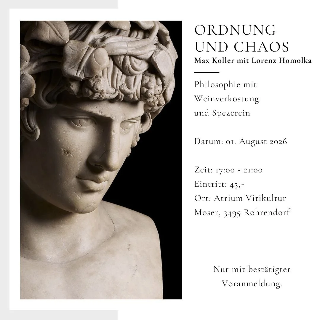 Philosophisch-dramaturgische Weinverkostung