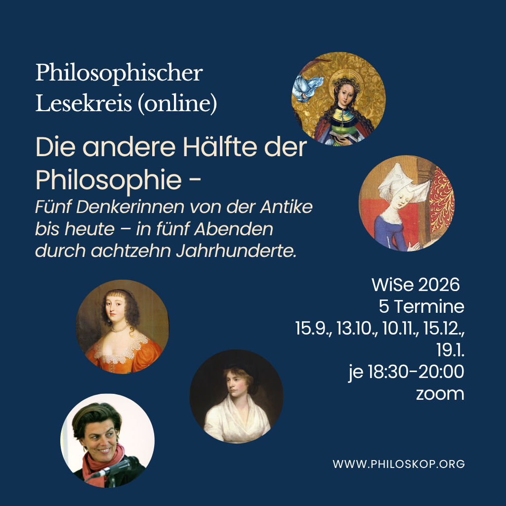 Online Lesekreis: Die andere Hälfte der Philosophie