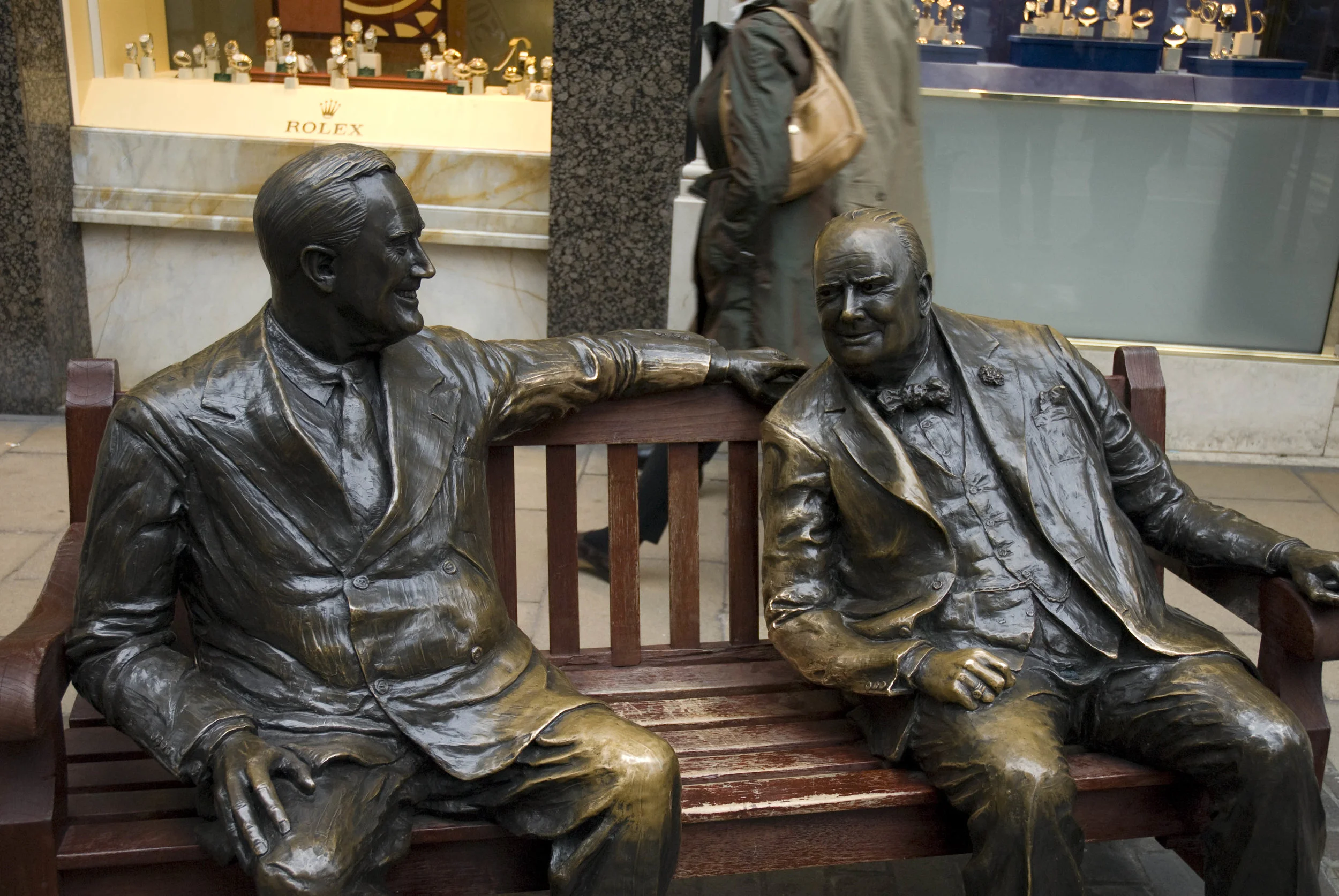 Roosevelt & Churchill - Bond St. London