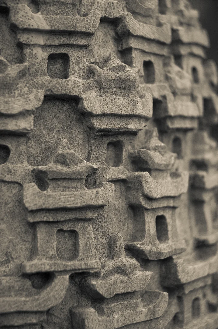 Detail - Stone Sculpture - Buddist Temple