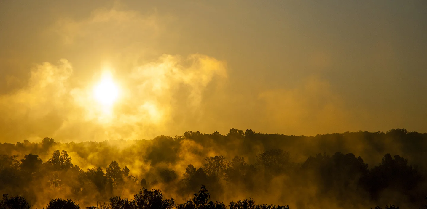 Sunrise in Virginia