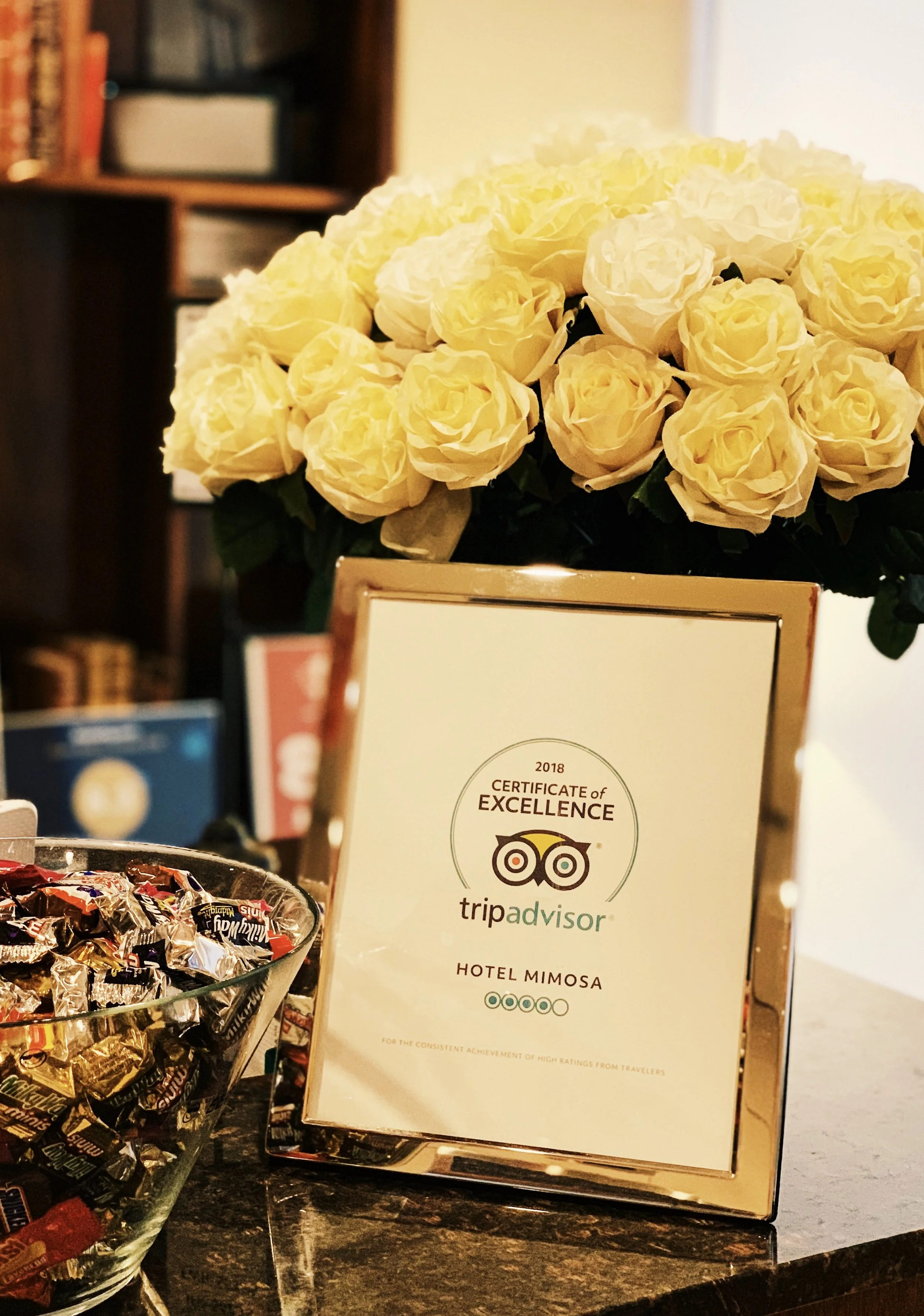 We are highly rated on TripAdvisor