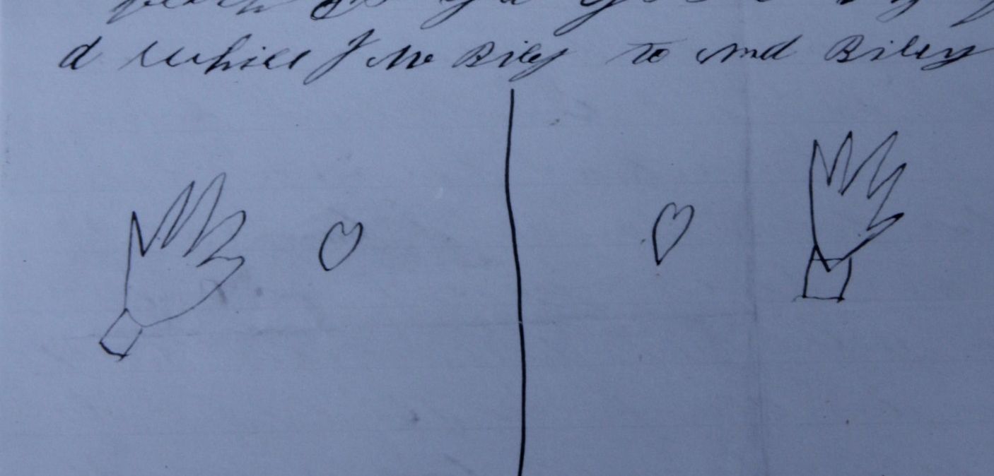 Handwritten letter from James M. Riley, 1872