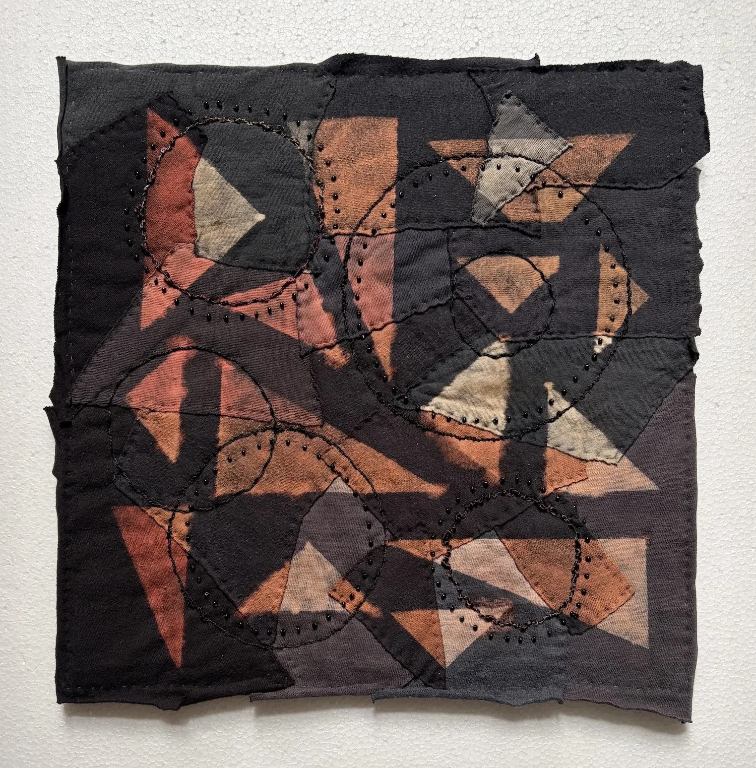 TracyJamar-BlackTBoro-SmallRandomTriangles12x12.jpeg