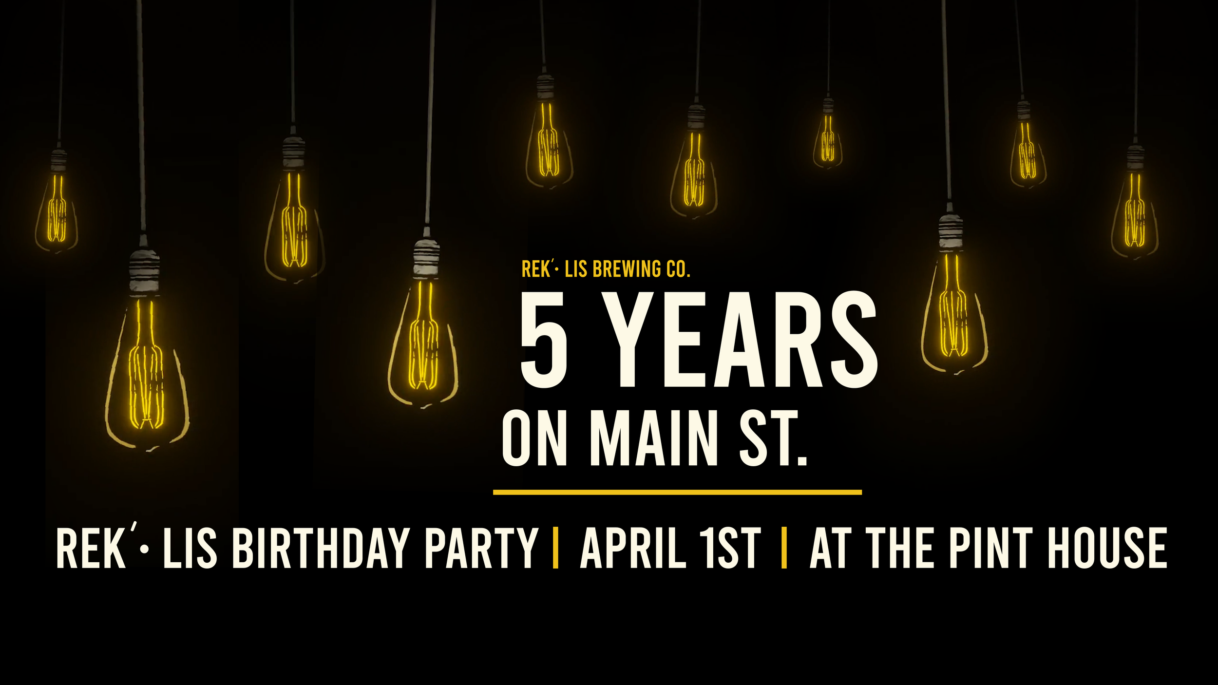5 years on Main St. Birthday Bash