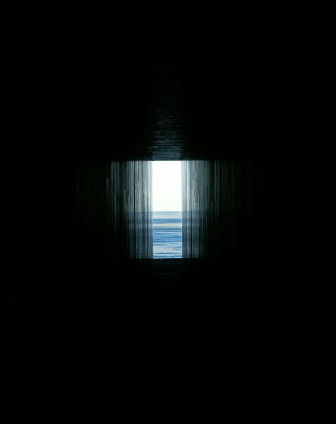 view from underground chamber