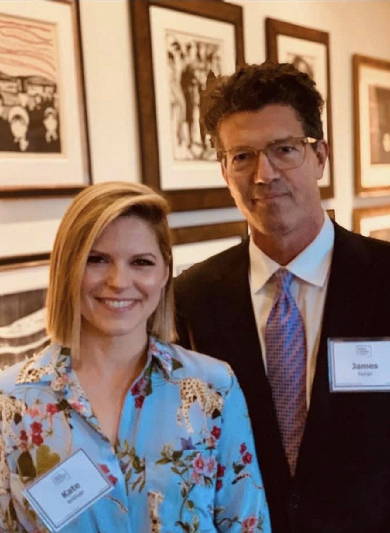  Kate Bolduan, CNN, and me at an event for The News Literacy Project 2019 