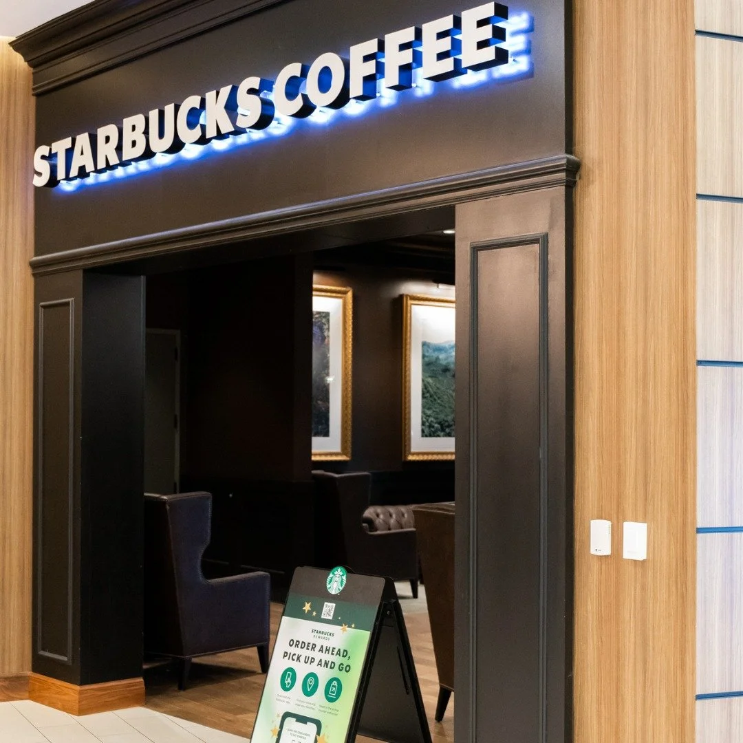 Your favorite Starbucks coffee is just steps away, making mornings easier and travel days a little more comforting. Grab a fresh cup, settle in, and enjoy a moment to recharge before the day begins.

#StarbucksCoffee #MorningFuel #CoffeeBreak #HotelP