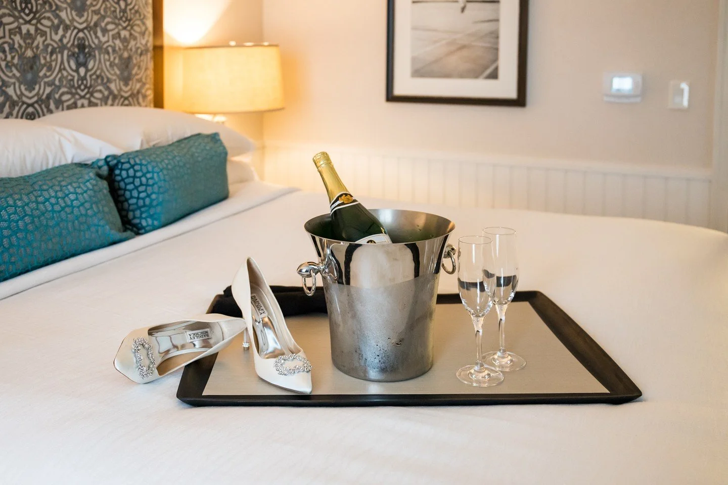 Pop the champagne&mdash;the celebration starts here. ✨🥂

The perfect wedding weekend begins with getting ready moments, a little sparkle, and a suite made for memories before &ldquo;I do.&rdquo; 💍

#AmericanBeautyEvents #WeddingWeekend #BrideToBe #