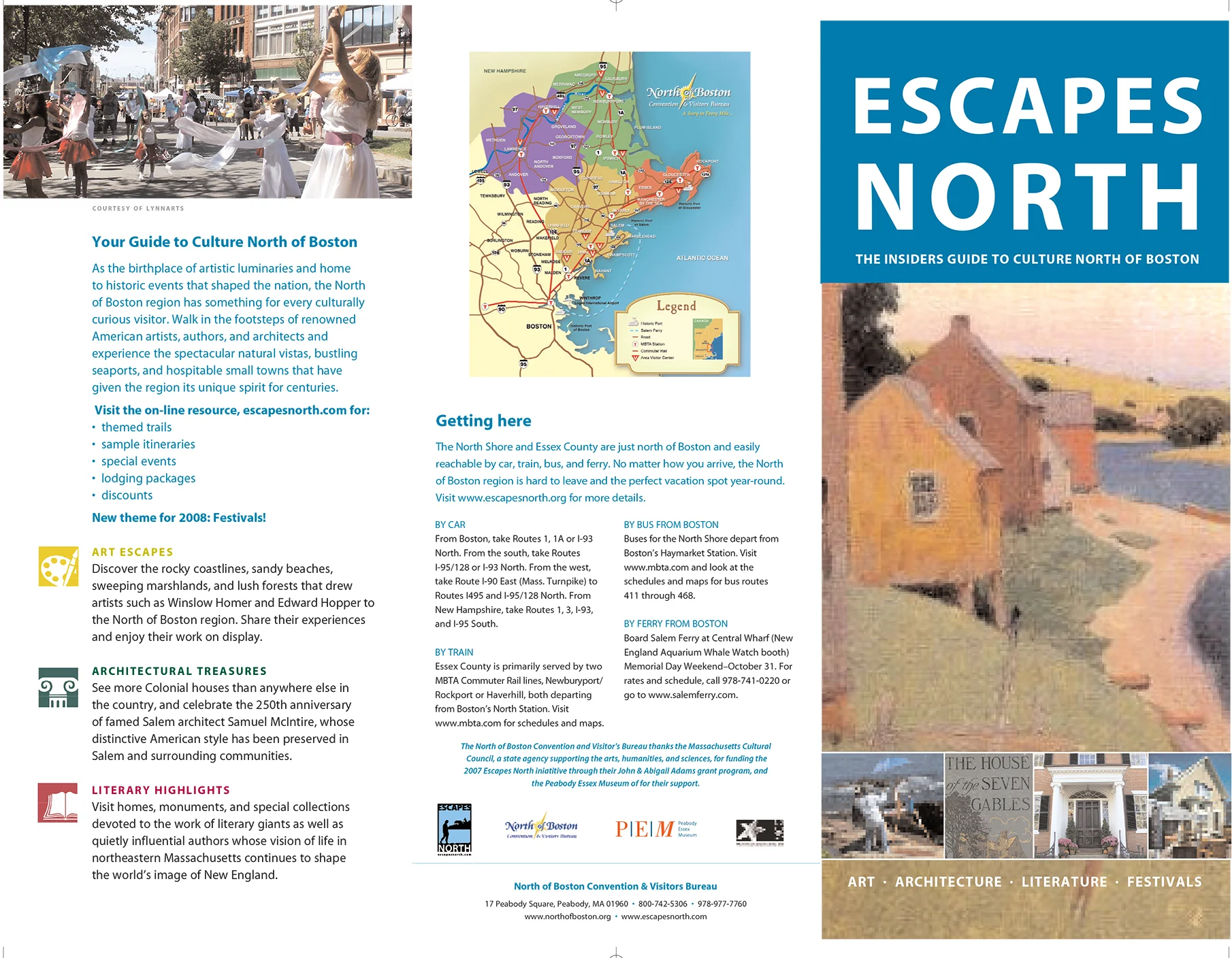 Escapes North rack card