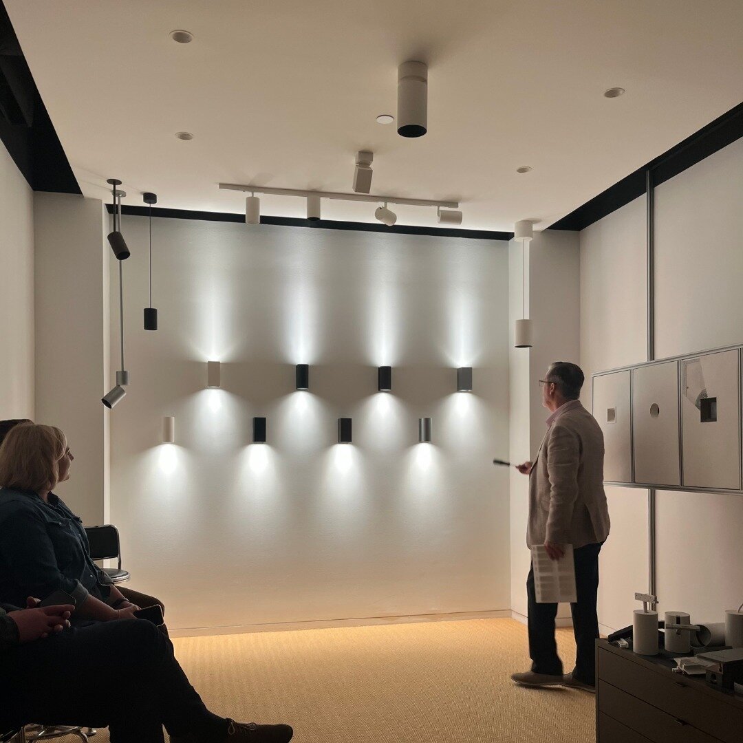 Thank you @LuciferLighting for investing in our training and showing us the results of your dedication to quality of light in the built environment. We discovered impeccable design, beautiful performance and a killer white reflector in the Fraxion Se