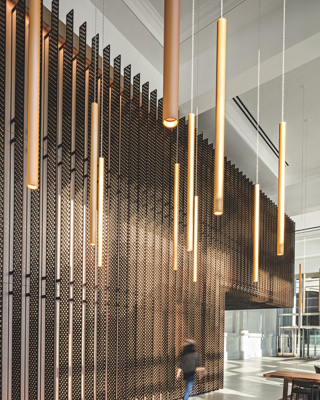 Chicago Lightworks represents manufacturers that deliver distinctive architectural lighting, and the Reed HLO Pendant is a fixture worth highlighting.

The Reed HLO pairs the clean Reed pendant body with elegant HLO drop lenses, featuring a polished 