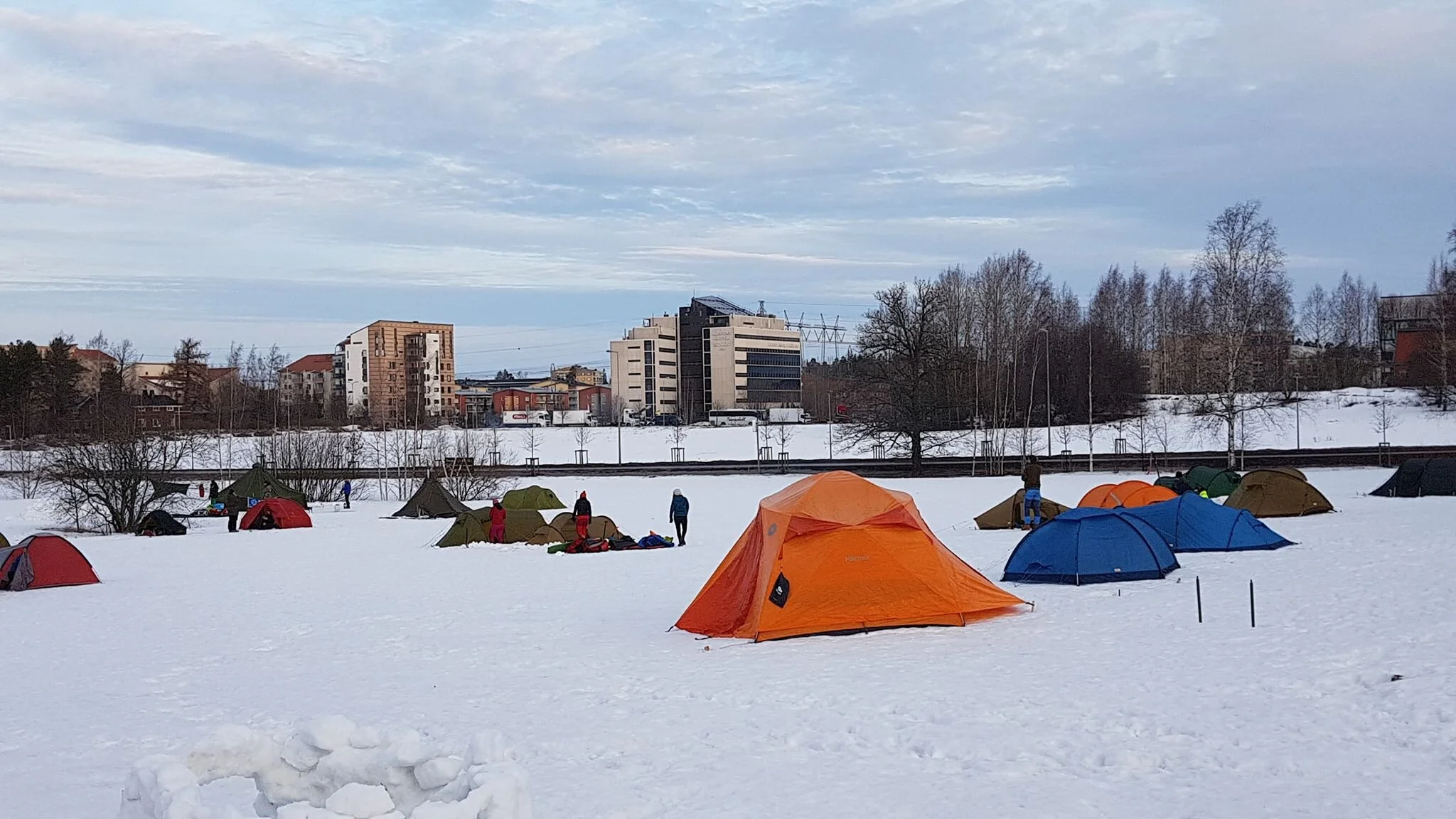 Backaksen talviretkitapahtuma helmikuussa 2019