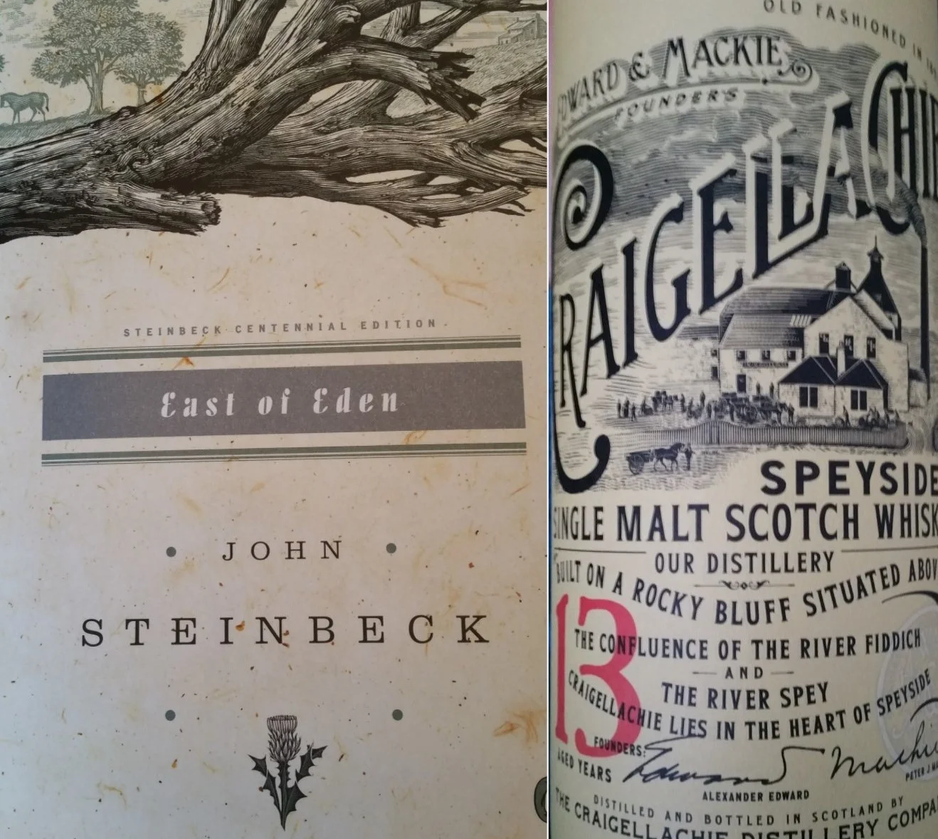 East of Eden, by John Steinbeck/Craigellachie 13yo episode artwork