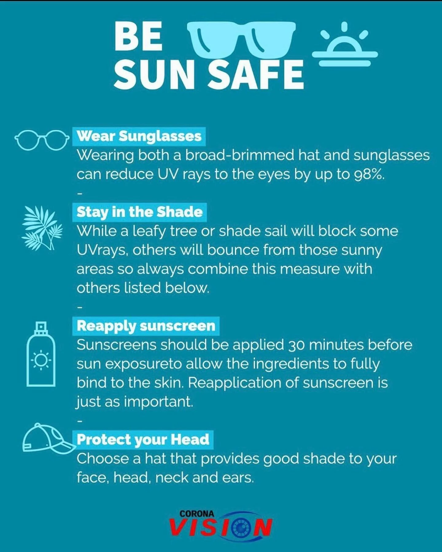 Now&rsquo;s the time to start making the absolute most of this glorious warm weather! 
Any plans for this summer? whatever your plan always remember to protect your eyes from ultraviolet rays. 🕶

&bull;
&bull;
&bull;
#eyeexam #eyeexams #eyeexaminati