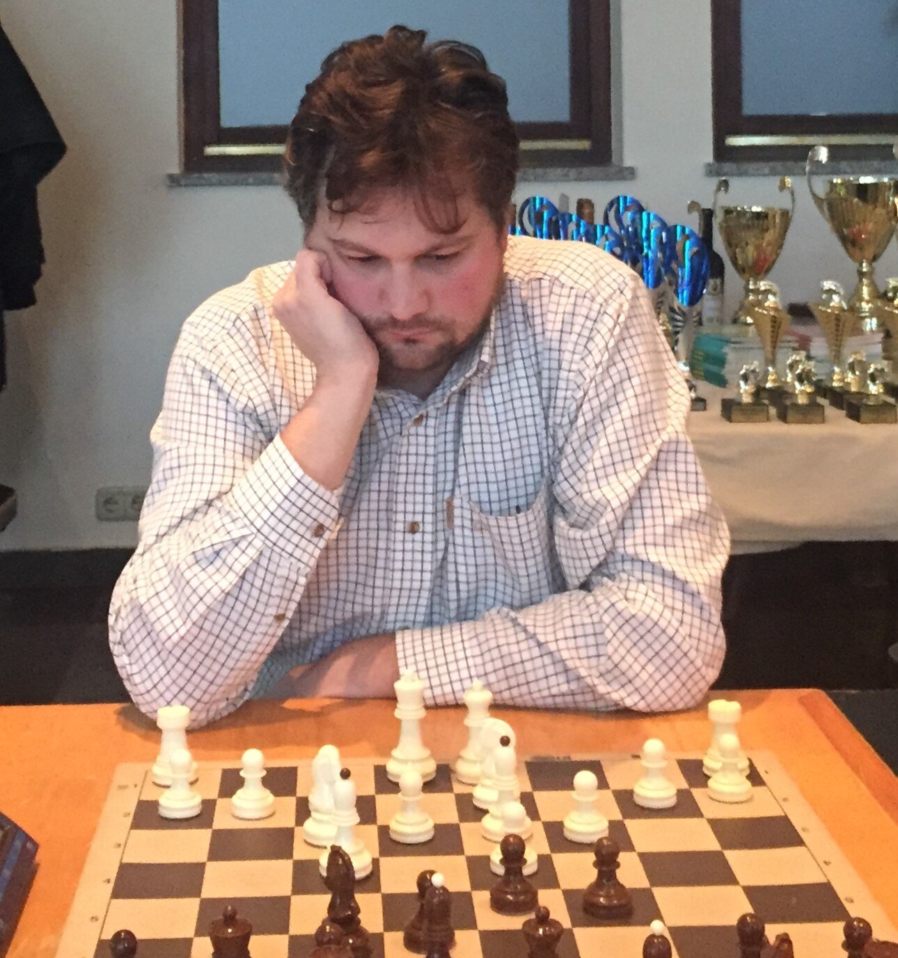 Vox on X: During a tournament, a chess player's blood pressure