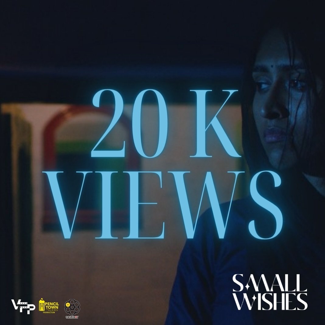 20,000+ views for &lsquo;Small Wishes&rsquo; on the @deaffrogsofficial YouTube page&hellip;and counting!! We are overjoyed &amp; so grateful for the support! Please continue to spread the word &amp; the film! Links to watch are in our bio ✨🙏🏾