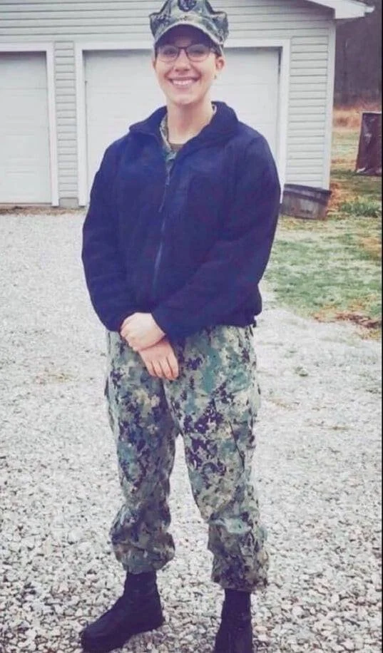 Meet Rachel! She is a Navy Sailor and went home to home!