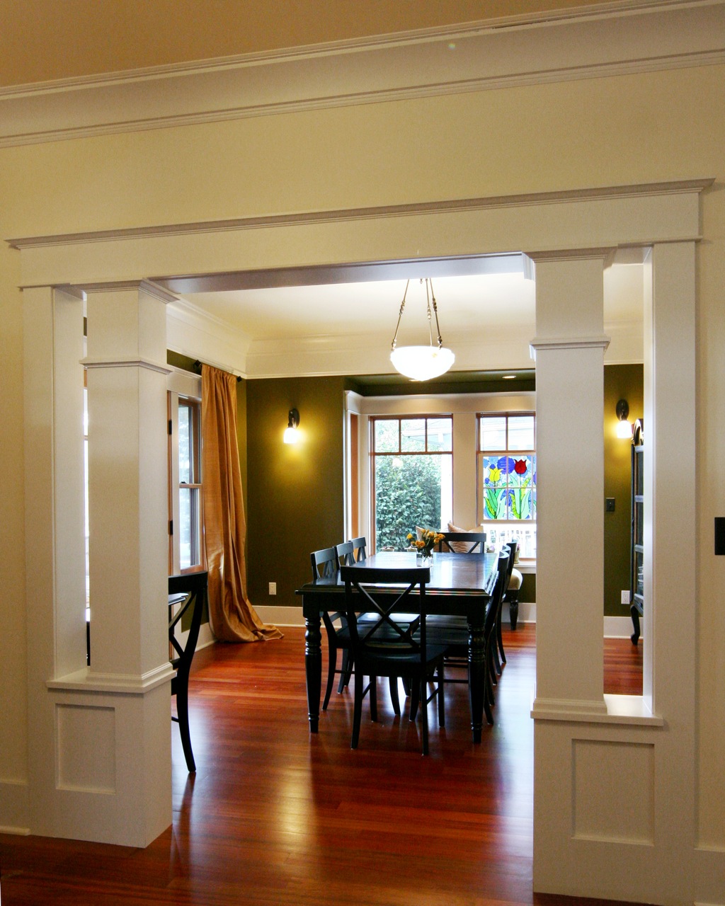 Greenlake Custom Home Dining Room Entry.jpg