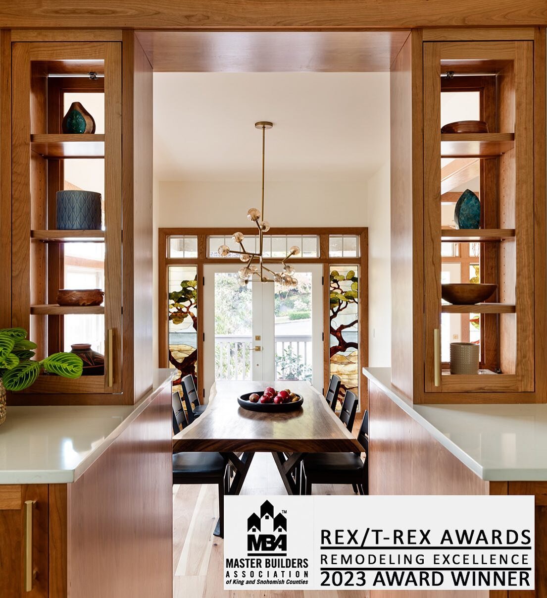 Our Capitol Hill project won a Remodeling Excellence (REX) Award for excellence in exterior or interior details from @masterbuildersassociation last weekend. 🥂🥳

It was our first time ever entering, and all thanks to the efforts of the architect, @