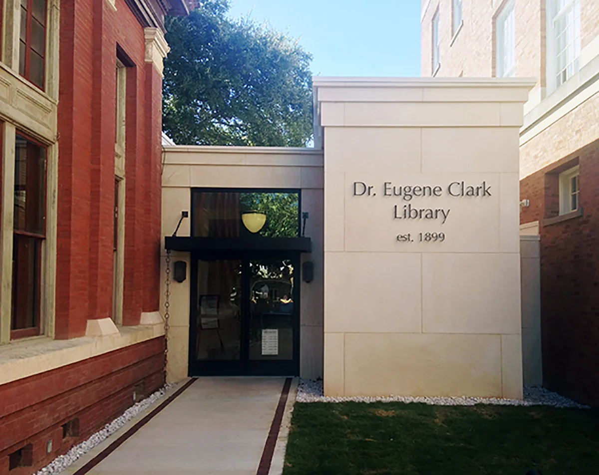 Dr. Eugene Clark Library Restoration_6