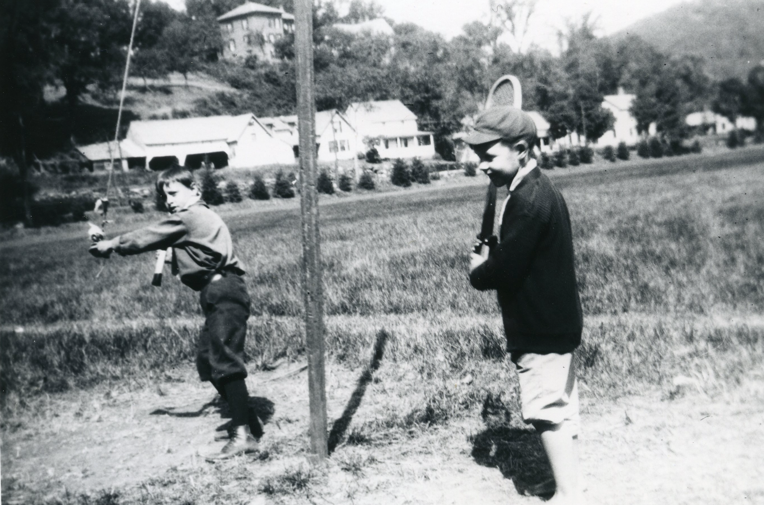 Children Playing Tether Ball at Vail Field