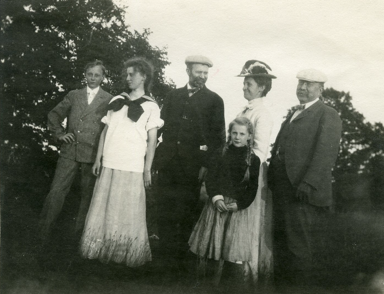 Anna's Parents, Uncle, and Three Younger Siblings