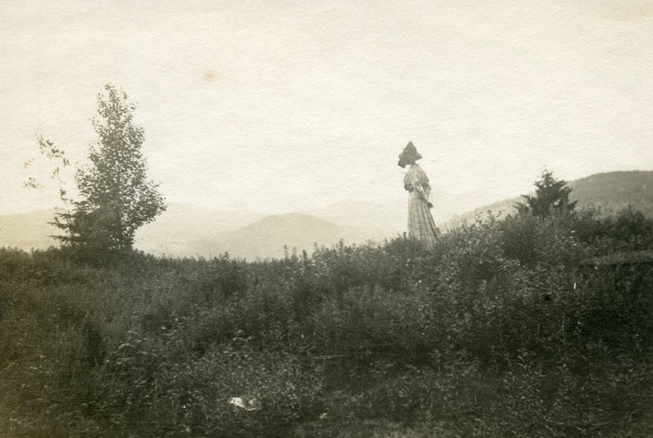 Anna was also an avid photographer. It is assumed, given her interest in photography, that Anna took many of the photos shown in this collection, which features her family and their farm in Vermont.