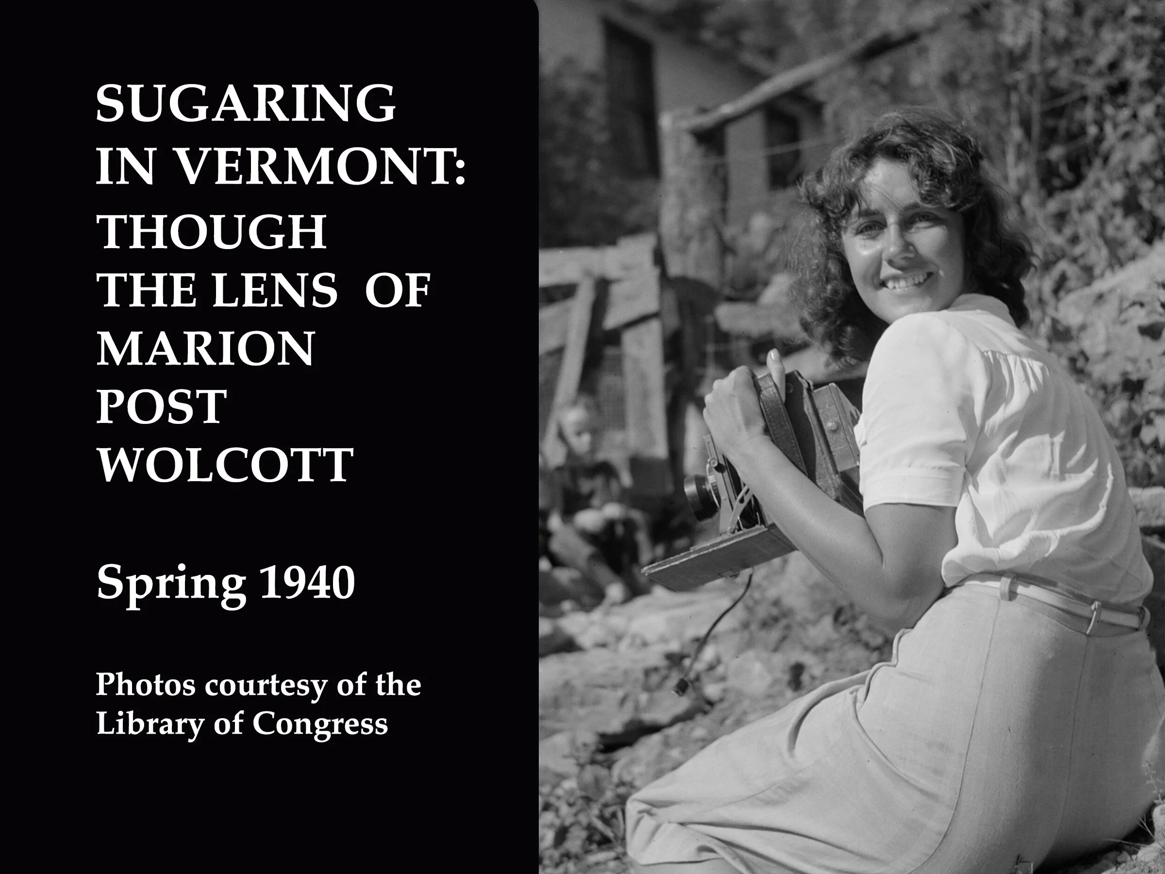 In the spring of 1940, Marion Post Wolcott came to Woodstock under the auspices of the Farm Security Administration. Her goal was to document the impact of the Great Depression on rural communities. 