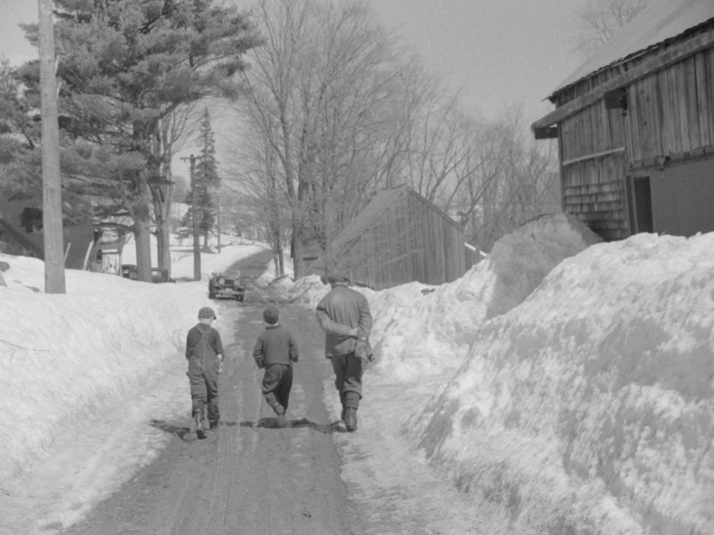 One of the farms that she visited was Maple Valley Farm on the North Bridgewater Road.