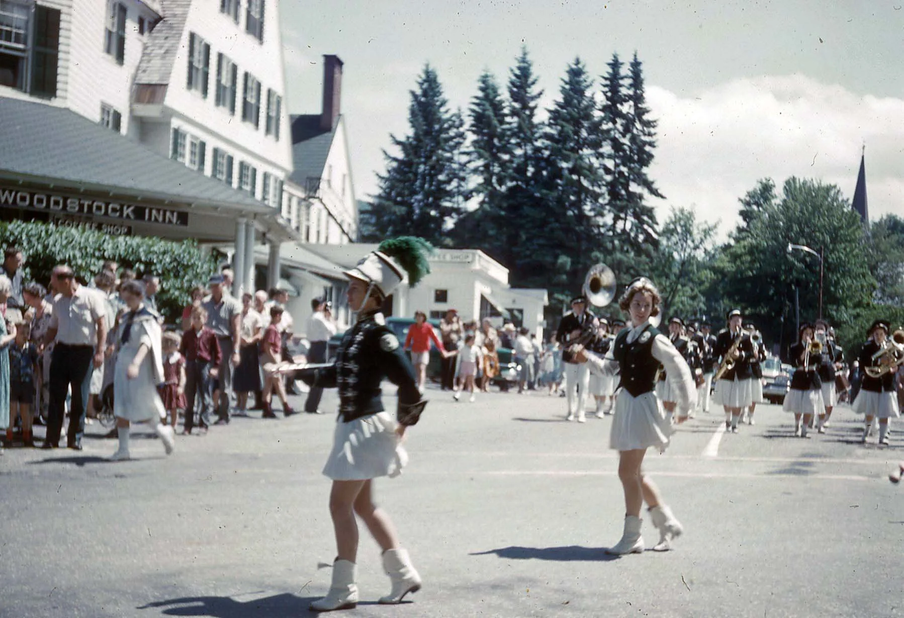L2026.02--Ham Gillett--WUHS Marching Band--Alumni Day Parade, ca 1960.jpg