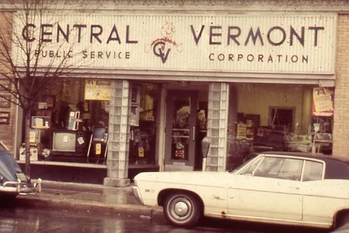 The CVPS office on Central Street in the late 60s/early 70s