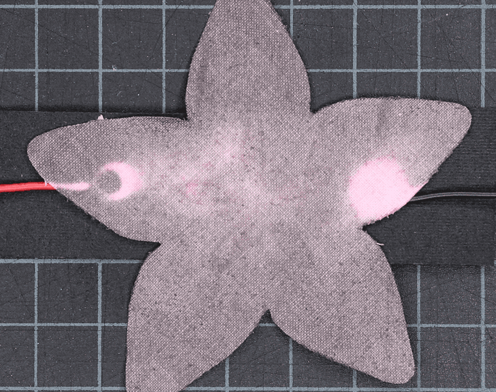 Experimenting with Conductive Heater Fabric