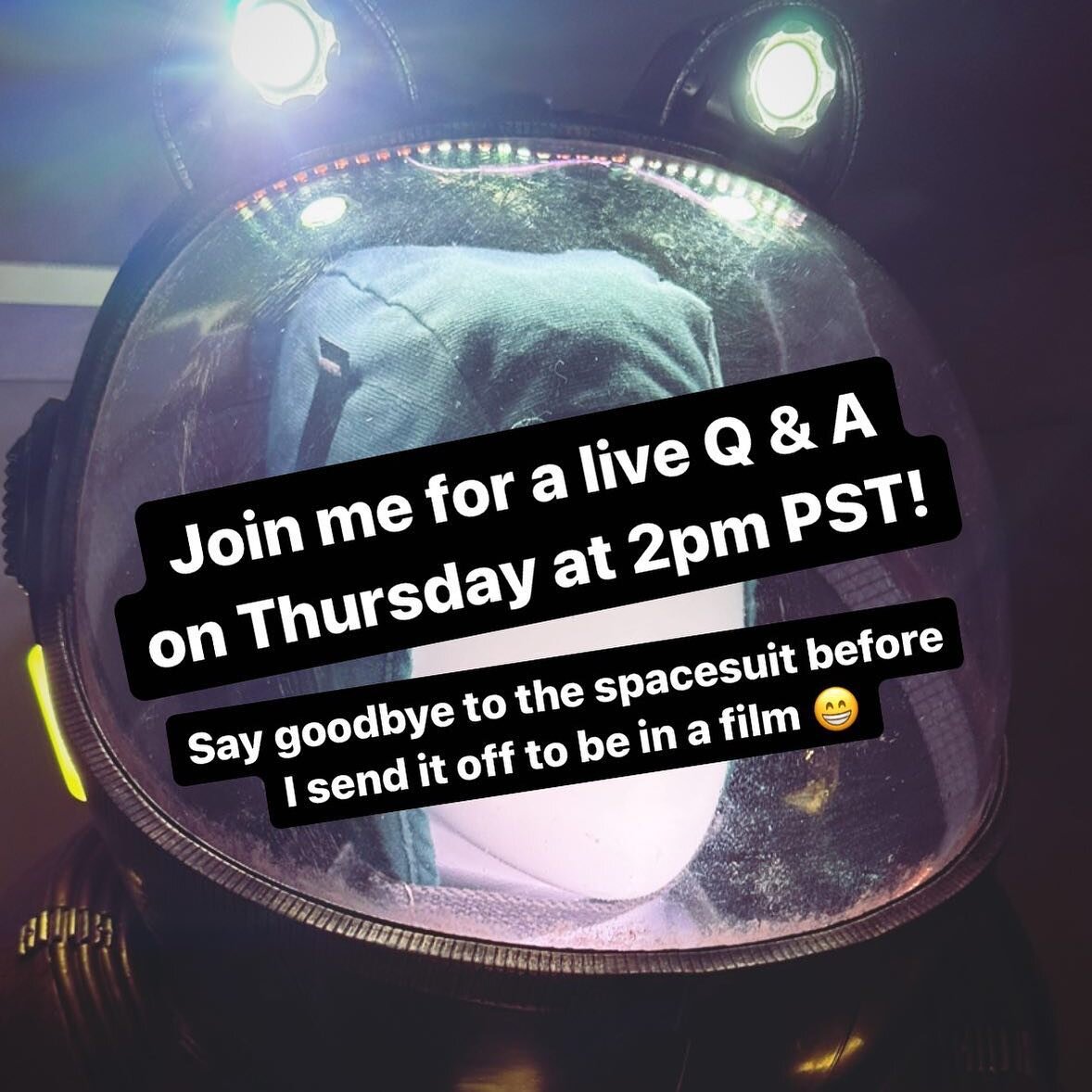 This week I&rsquo;m packing up the spacesuit to send it off to fulfill its destiny in a short film! Before I do, I want to say a HUGE thank you to anyone who has been following this build, especially those who have seen this project grow from the beg