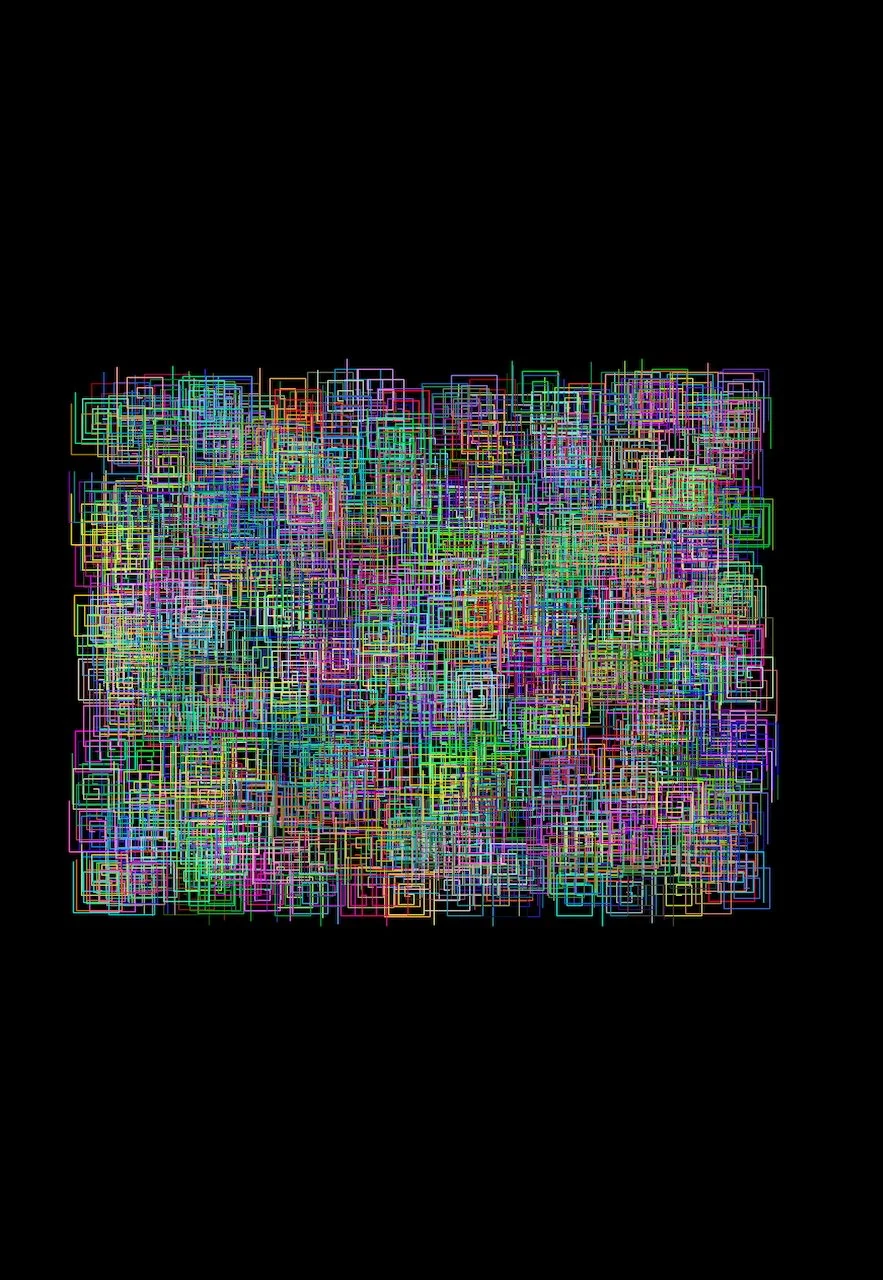 Spiral art made with Python