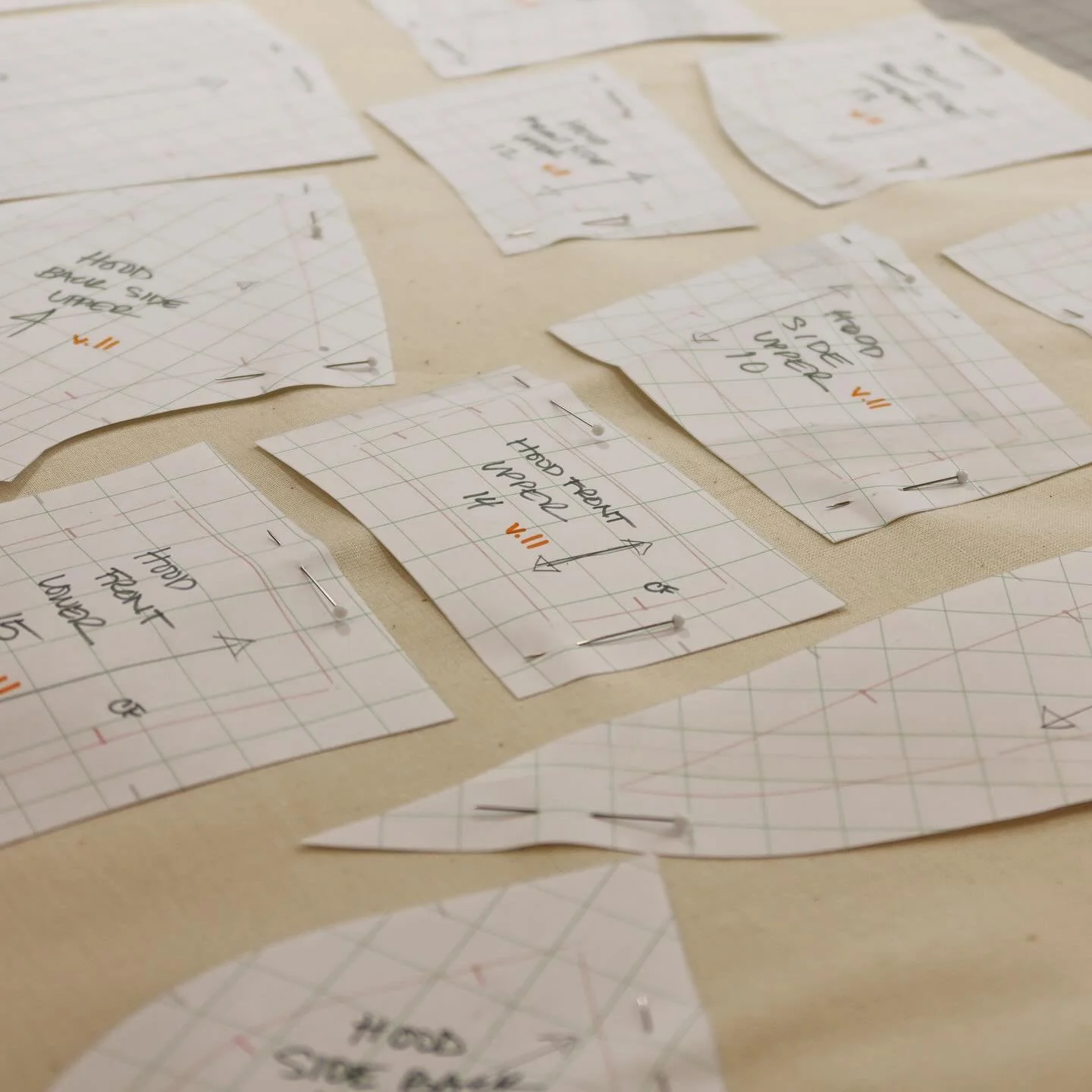 Sewing together prototype number 11. Hopefully getting closer to a final thing! Enjoying the process of “observe and adjust”, and getting into a rhythm of iteration.