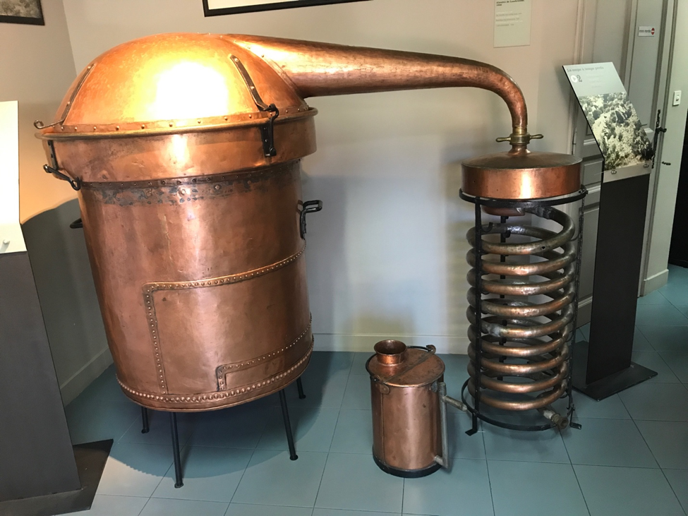 Essential oil of Lavender began to be distilled in the 1500’s. The lavender flowers were packed into copper containers, with water underneath. Heat (a fire originally, and then electricity) is used to boil the water and the steam carries the essential oils from the flowers into the pipes, where it is collected.