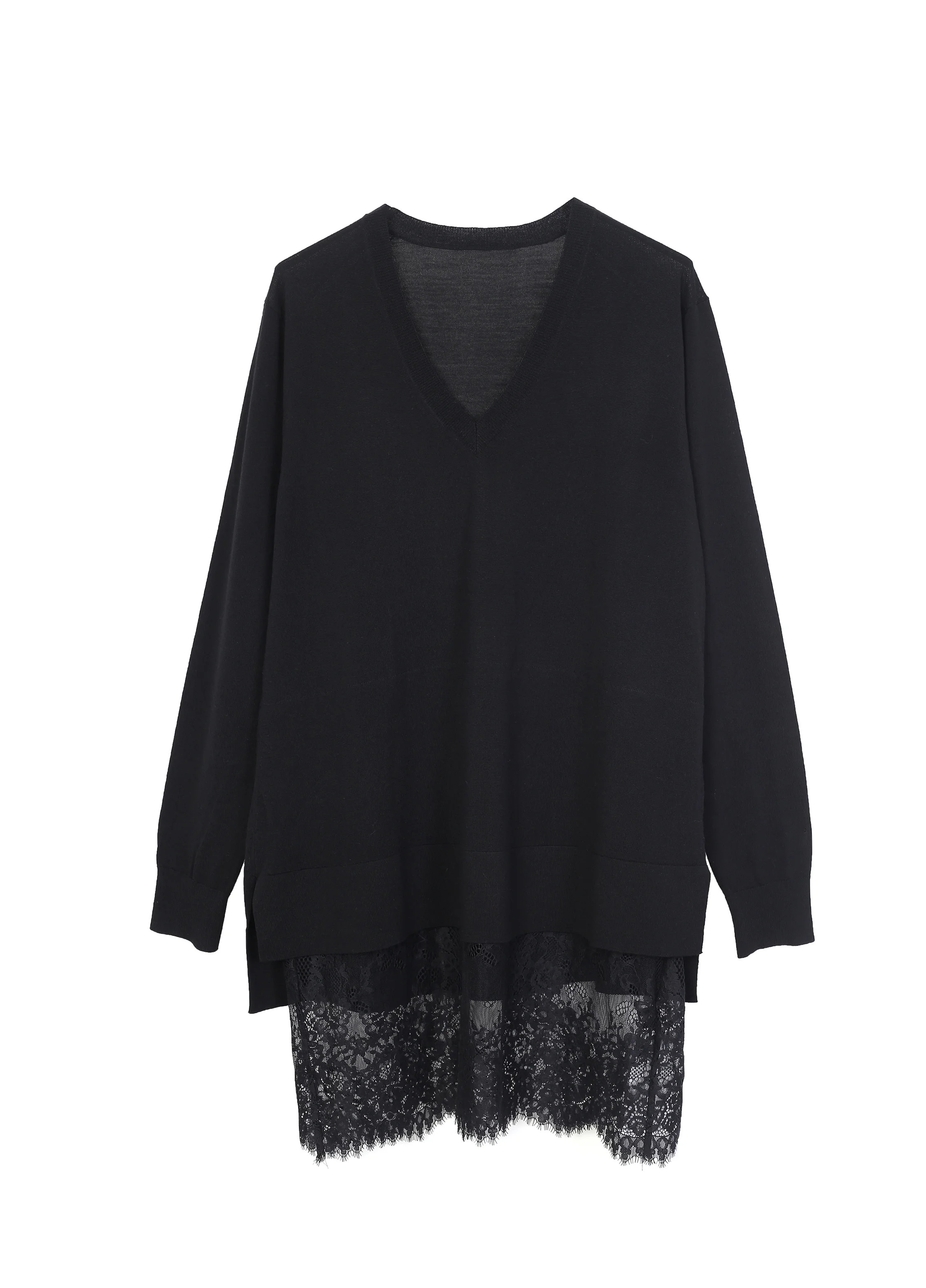 Lace bottom sweater online